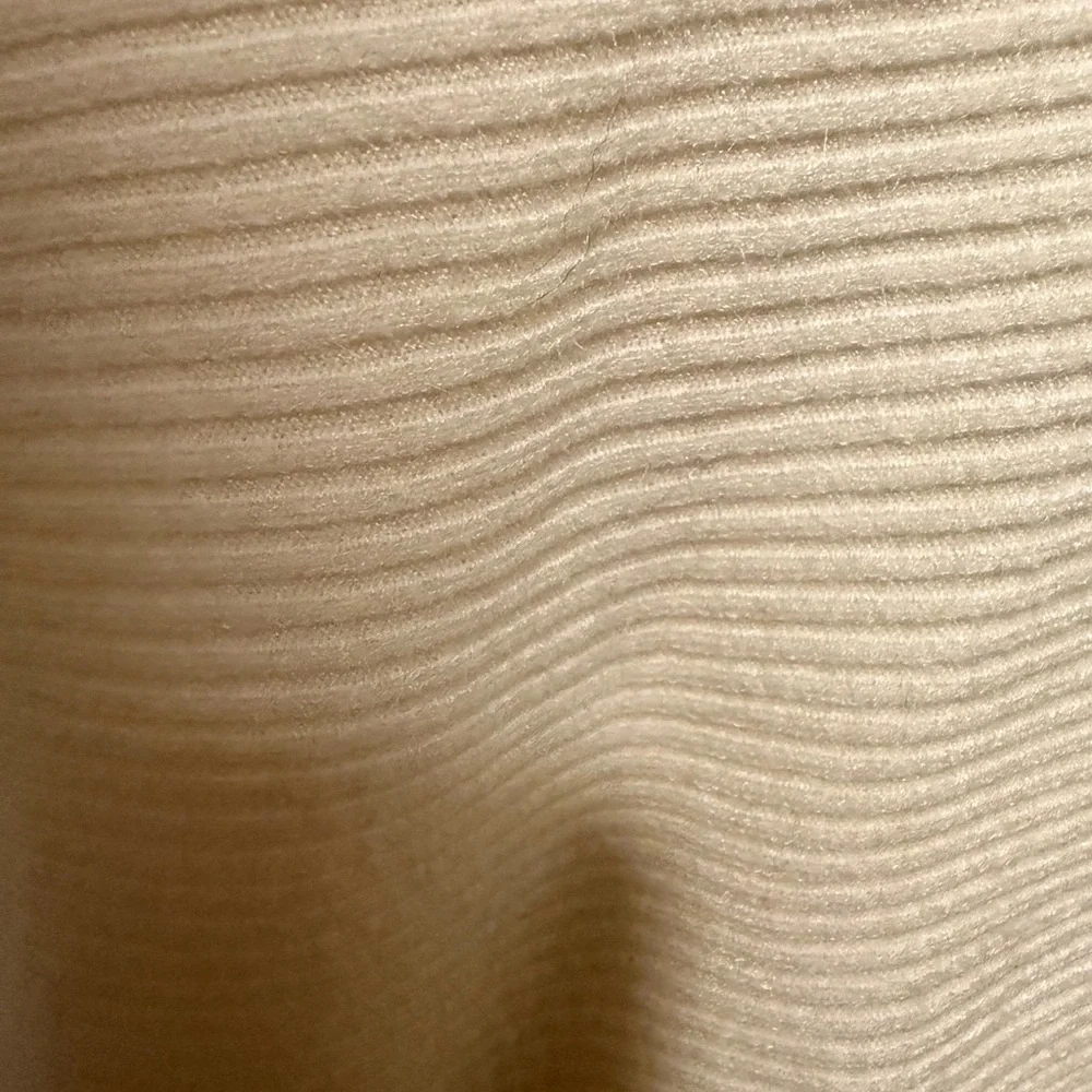 Philosophy White Ribbed Sweater Size S